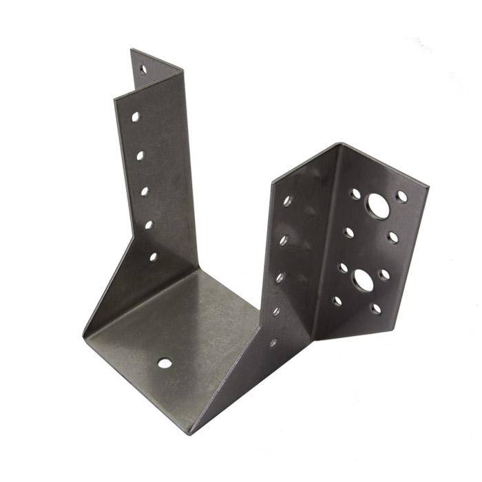 Balkenschuh - 80 x 120 mm - Typ A - VE 10 Stück - Edelstahl V4A - mit CE-Kennzeichnung - Preis per VE