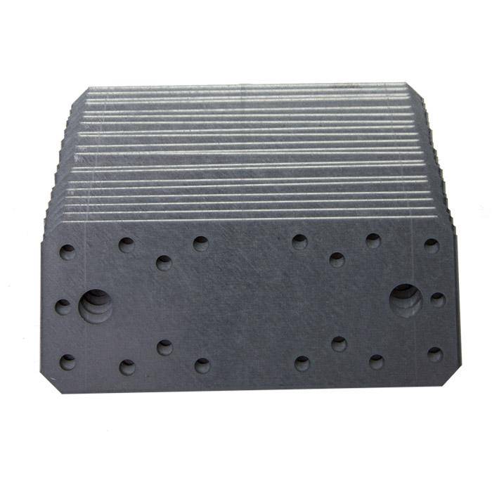 Flachverbinder - 96 x 35 mm - sendzimir verzinkt - VE 40 Stück - Preis per VE