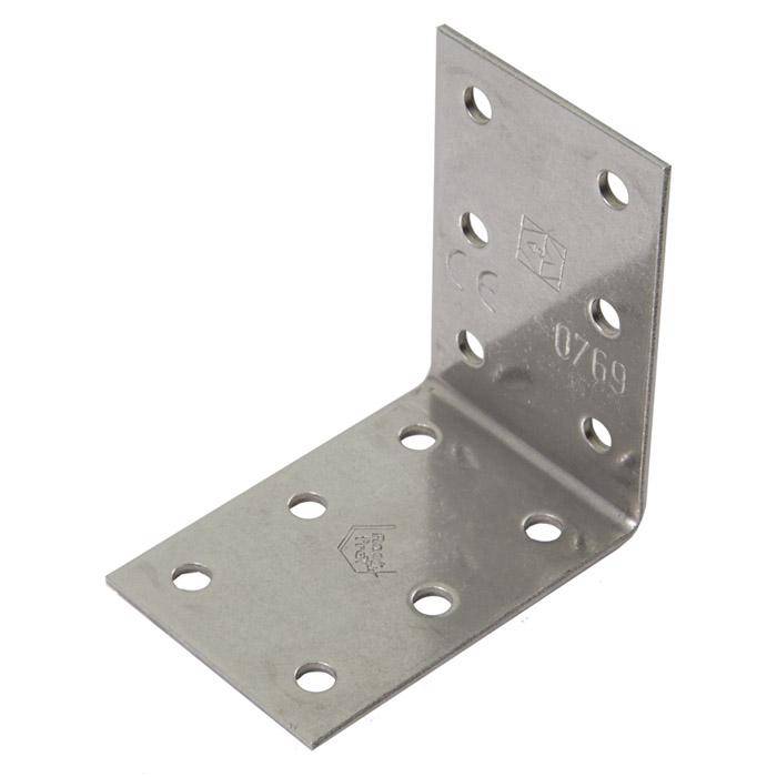 Lochplattenwinkel - Edelstahl - 40 x 40 x 60 mm - VE 25 Stück - Preis per VE