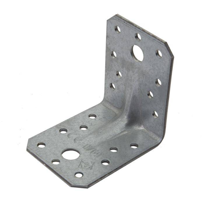 Winkelverbinder - 70 x 70 x 55 mm - sendzimir verzinkt - CE - VE 50 Stück - Preis per VE