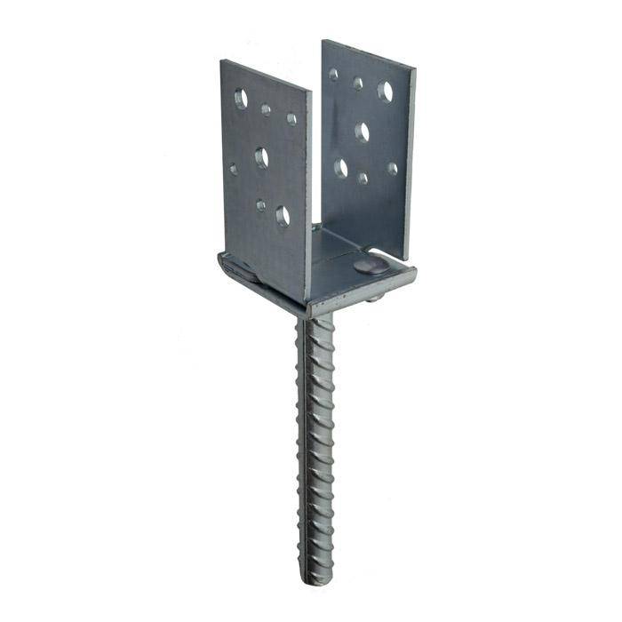 Stützenschuh - seitenverstellbar - Verstellbereich 60 bis 140 mm - CE-Kennzeichnung - Preis per Stück