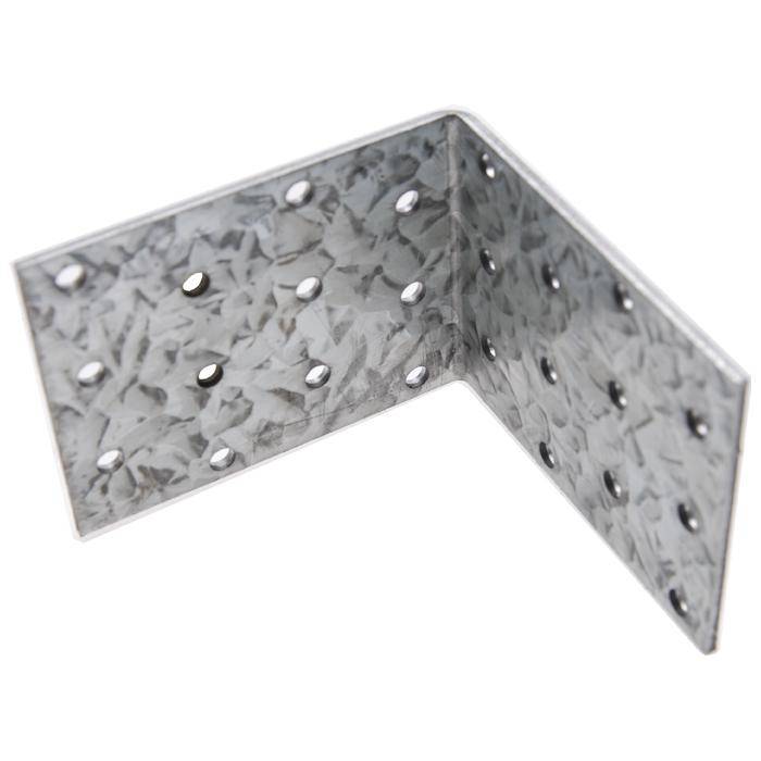 Winkelverbinder - 80 x 80 x 60 x 2,5 mm - verzinkt