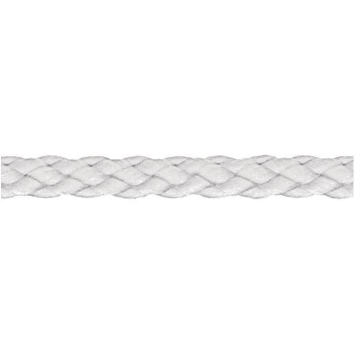 PP-Schnur - Polypropylen - rundgeflochten - weiß - Ø 4 mm - Belastbarkeit 27 kg - 200 m - auf Spule