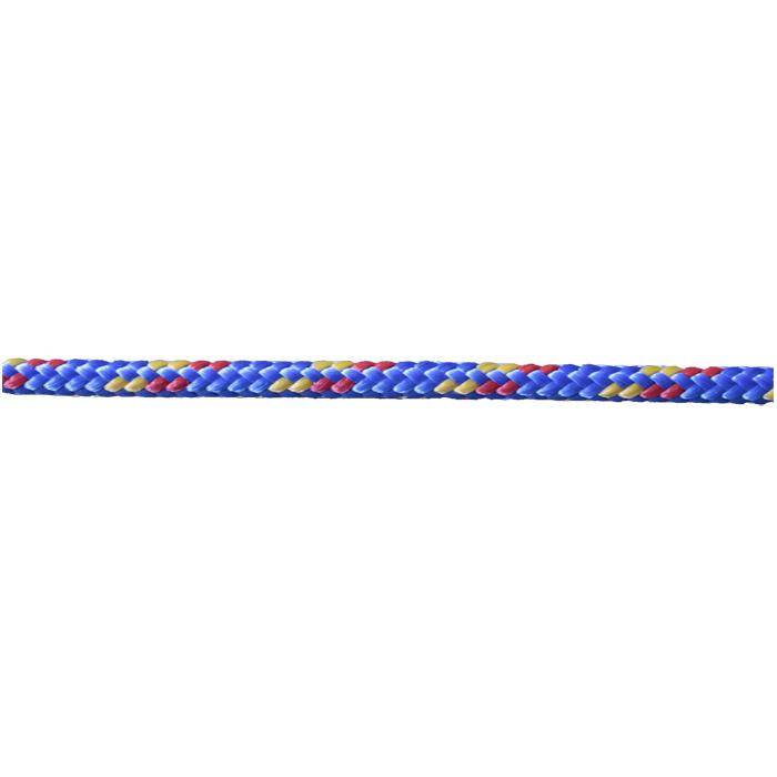 Kernmantelschnur - Ø 6 mm - Belastbarkeit 65 kg - blaubunt - PP - auf Spule - 70 m - Preis per Rolle