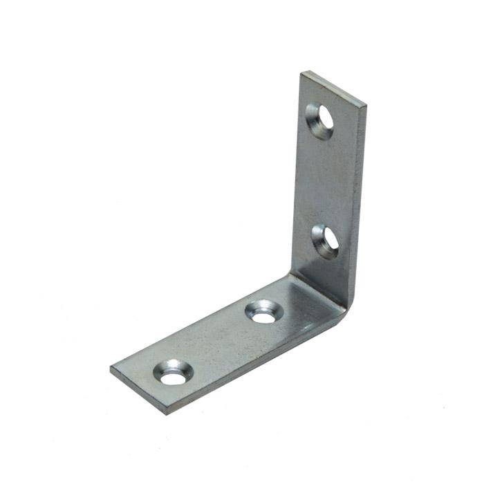 Starkwinkel - Stahl - verzinkt - 160 x 20 mm - 10 Stück - Preis per VE