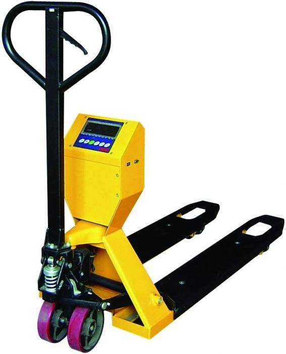 Hubwagenwaage GHW2K - 2000kg - mit Hubwagen