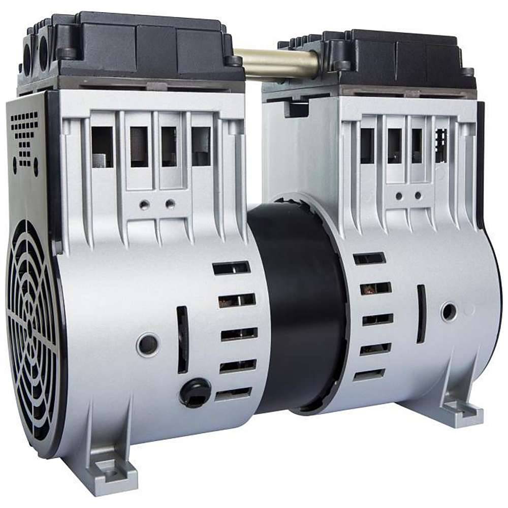 Ölfreie Vakuum-Kolbenpumpe PI-180HV - PLATIN-LINE - max. Vakuum 27 mbar - Ansaugleistung 108 l/min.