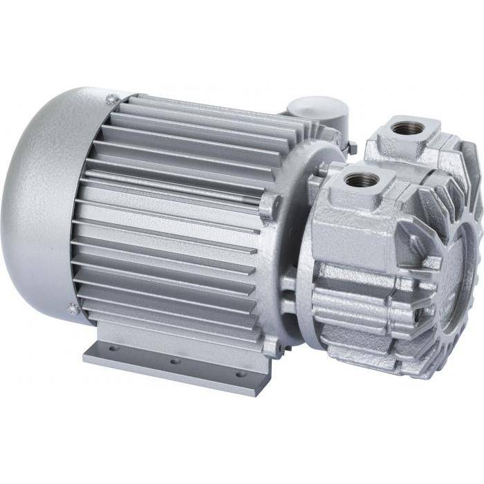 Ölfreie Drehschieberpumpe - RO-10V - PLATIN-LINE - max. Vakuum 120 mbar - Ansaugleistung 133 l/min.