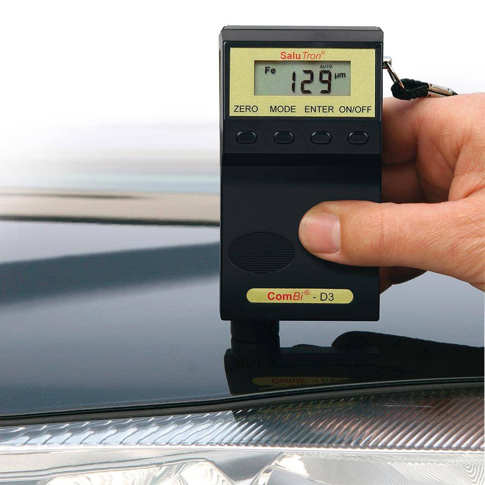Schichtdickenmeßgerät SaluTron D3+ -Fe/NFe Meßbereich 0 - 999 µm für eisenhaltig