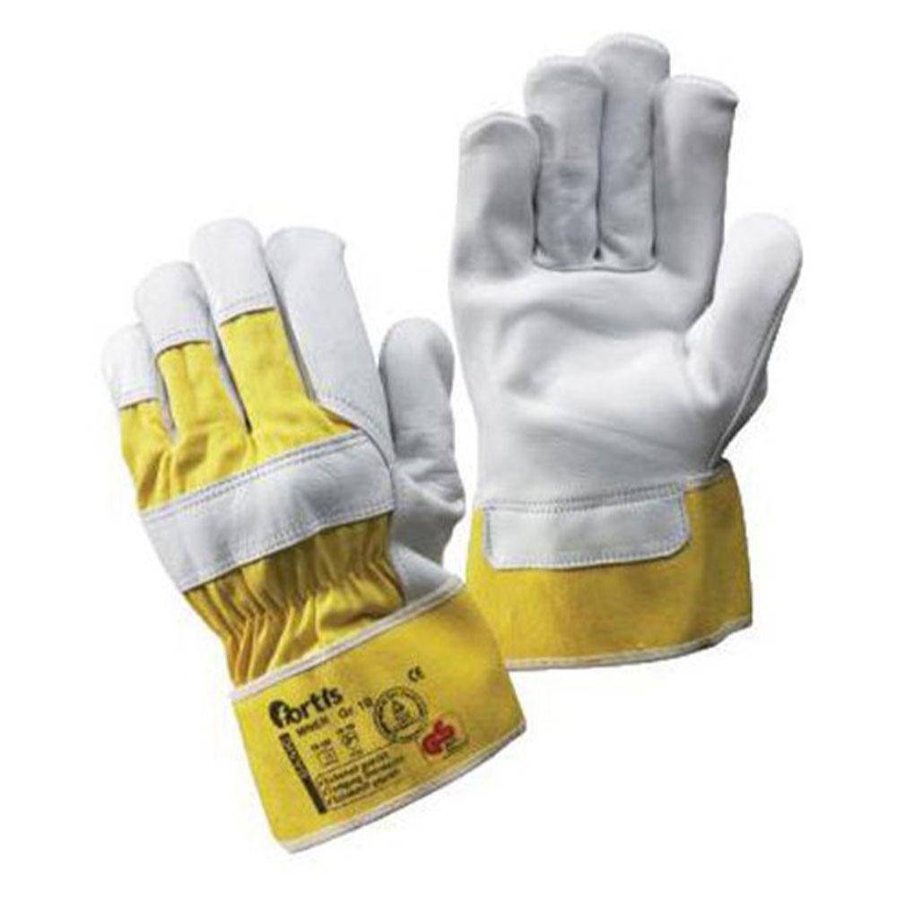 Fortis Rindnarbenleder-Handschuh "MINER" - Kat. 2 - Gr. 10 - VE 12 Paar - Preis per VE