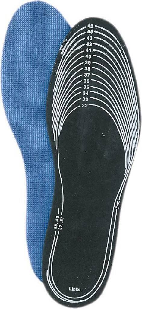 Aktivkohle-EinlegesohleAusführung Aus atmungsaktivem Latexschaum Antibakteriell Pilzhemmend Weich und elastisch Super komfortabel Z