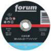 Eine Schleifscheibe mit der Bezeichnung „forum