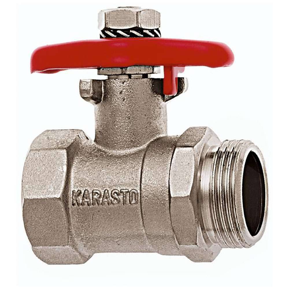 Kugelventil - für GEKA® plus-Gießgerät "Soft Rain" - Messing - G 3/4"