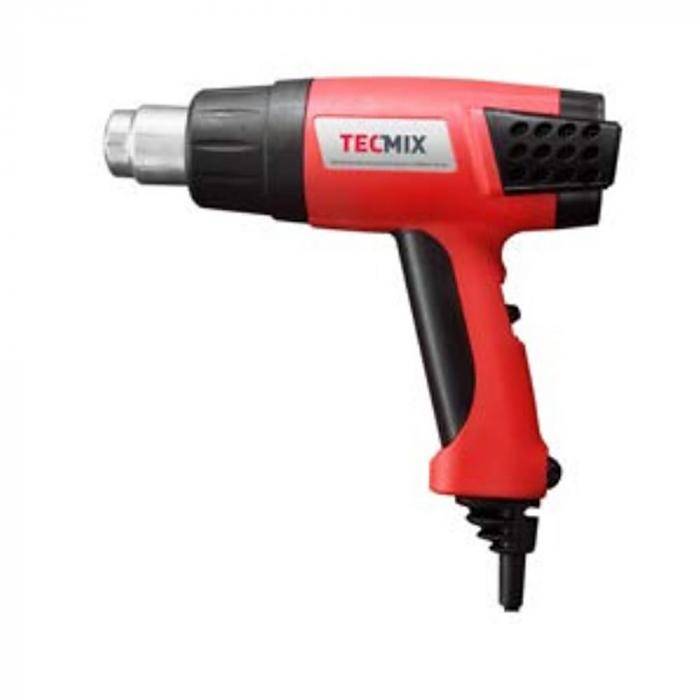 Heissluftgebläse TM - 230 V - 2000 Watt - Luftstrom 480 bis 550 - 50° bis 630° - TM DHG 2000-2s - EU