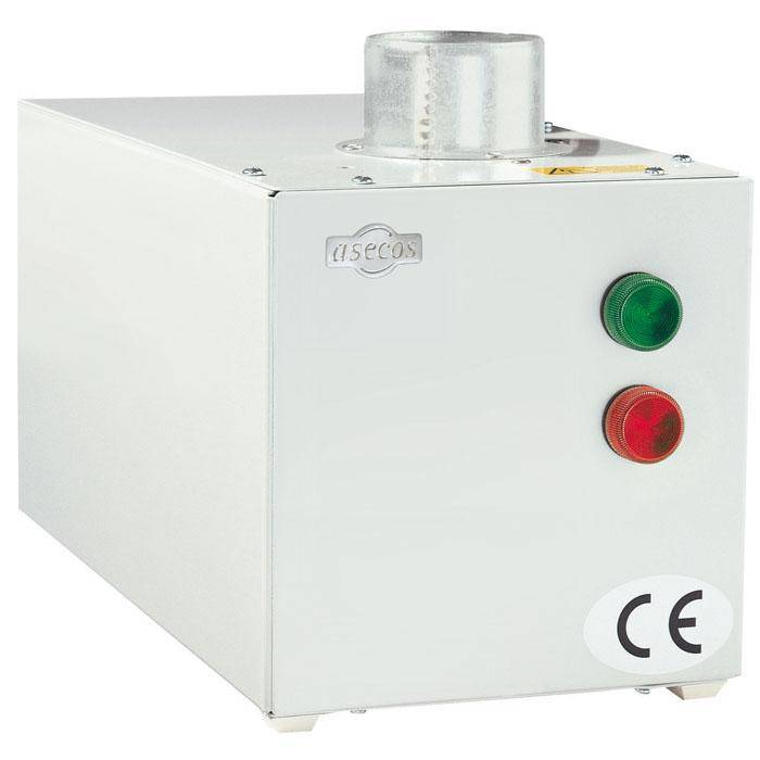 Entlüftungsaufsatz Luftwechsel bis 120-fach mit Abluftüberwachung