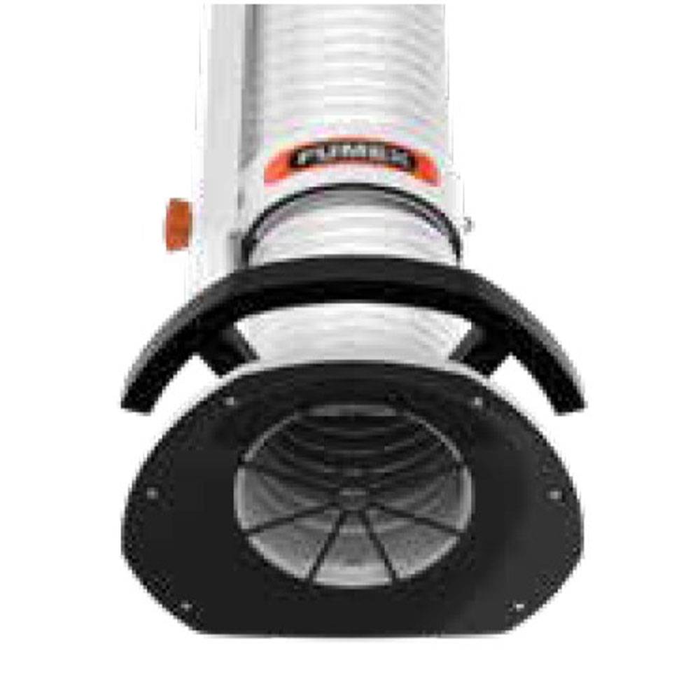 Absaugarm PR 2000-125 CR - 2000 mm - Ø 125 mm - CR - für korrosive Gase