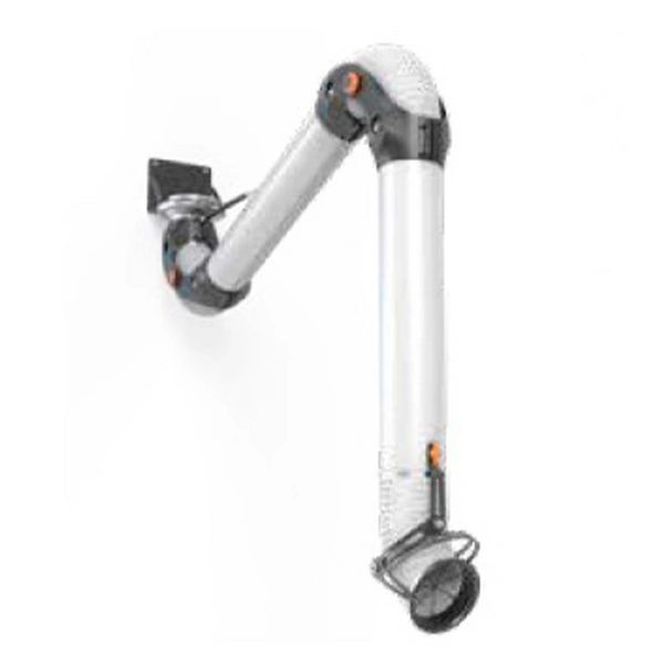 Absaugarm PRX 2000-125W - weiß - 2000 mm - Ø 125 mm - mit Rohrsystem Absaugarm PRX 2000-125W - weiß - 2000 mm - Ø 125 mm - mit Rohrsystem