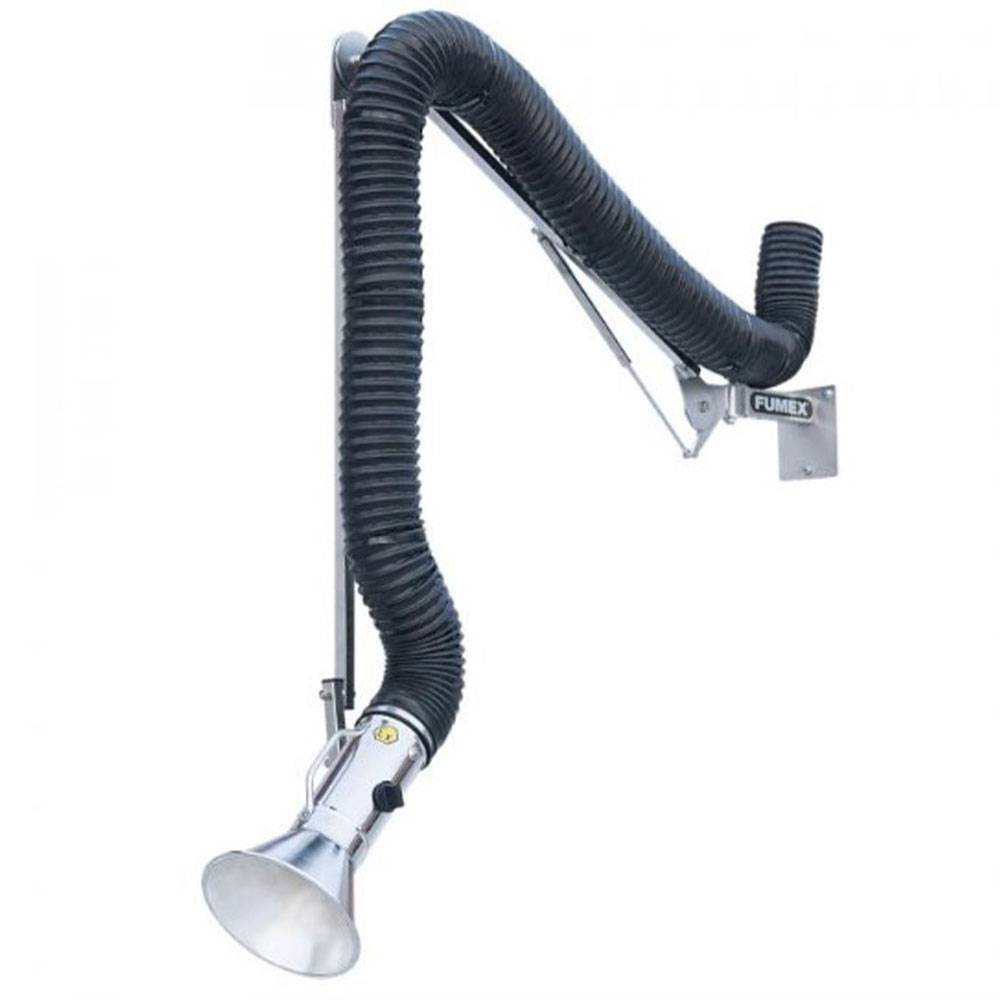 Absaugarm R 4000-200EXHC - 4000 mm - Ø 200 mm - ATEX - mit chemisch beständigem Schlauch