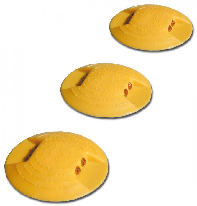 Markierungsknopf - gelb - PE