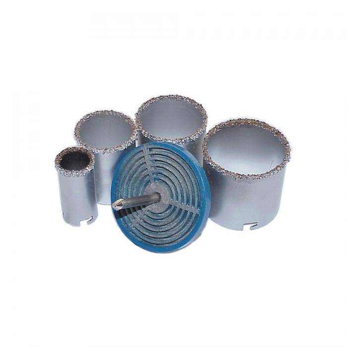 Lochbohrset - im Blister - 6-teilig