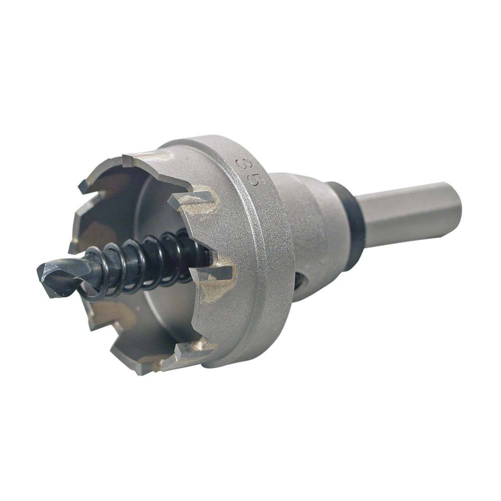 Lochsäge, WILPU HM-Flachschnitt - Ø 54 mm - Industriequalität - Schnitttiefe 12 mm