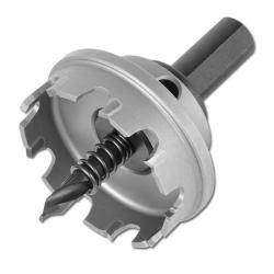 HM Lochsäge, FORUM - Flachschnitt - Sägen-Ø 110 mm - Für diverse Metalle - Materialstärke bis 4 mm (Edelstahl bis 2 mm) - Schaft-Ø 13 mm