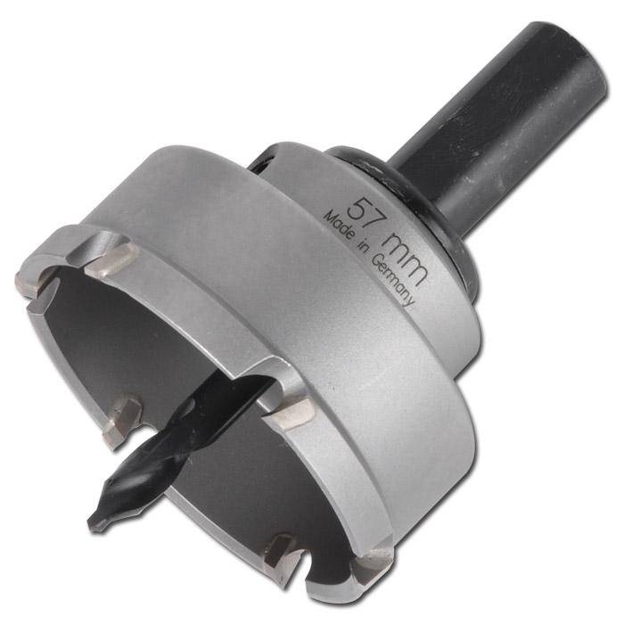 MBS HM Lochsäge, FORUM - Sägen-Ø 93 mm - Für diverse Metalle - Materialstärke: Handbohrmaschine 4 mm / Standbohrmaschine 13 mm - Schaft-Ø 13 mm