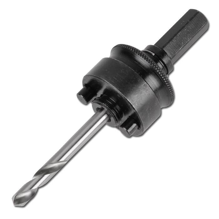 Lochsägen Aufnahme - Ø 32-210 mm - Bi-Metall Schaft-Ø 11 mm "Starrett" Typ A2