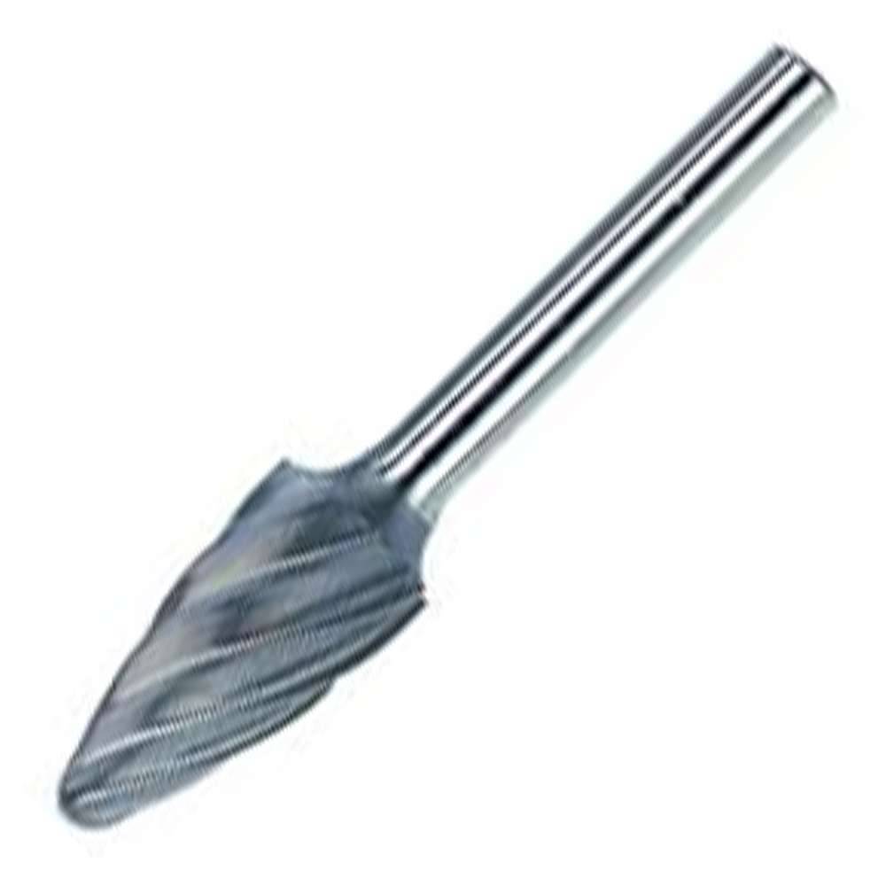 HM-Frässtifte - für ALU/NE-Metalle - Rundbogenform (DIN 8032) - Schaft-Ø 6 mm - Gesamtlänge 55 mm