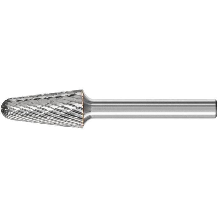 Frässtift - PFERD - Hartmetall - Schaft-Ø 6 mm - rundkegelform - TOUGH-Zahnung