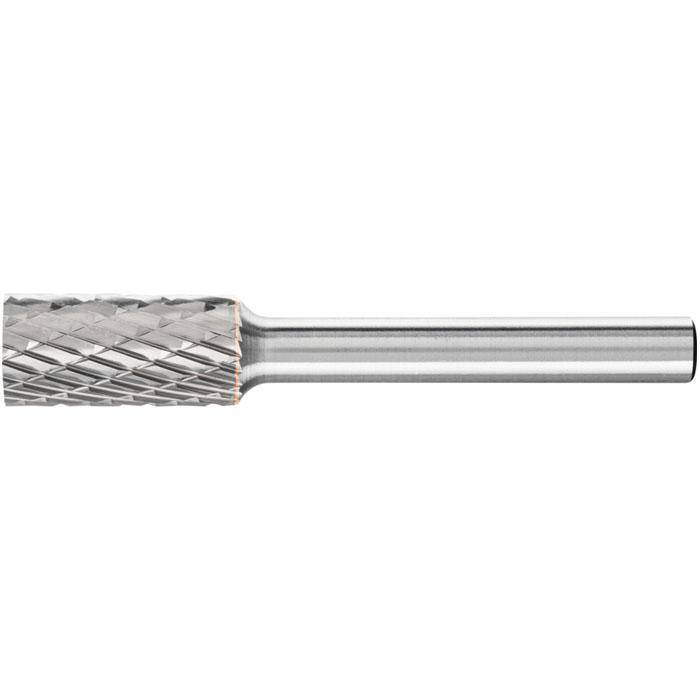 Frässtift "PFERD" - Hartmetall - Schaft-Ø 6 mm - ohne Stirnverzahnung - Bezeichung ZYA 1020/6 TOUGH - Zahnung TOUGH - Gesamtlänge 60 mm - Frässtif