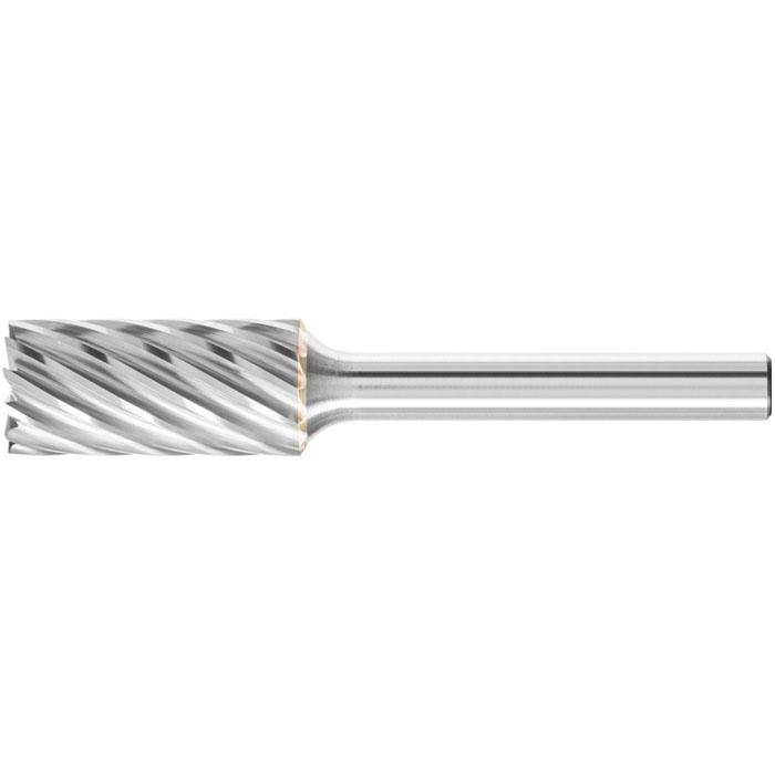 Frässtift - PFERD - Hartmetall - Schaft-Ø 6 mm - für INOX - mit Stirnverzahnung - Bezeichnung ZYAS 1225/6 INOX - Gesamtlänge 65 mm - Frässtift-Ø