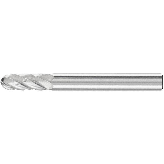 Frässtift - PFERD - Hartmetall - Schaft-Ø 6 mm - Walzenrundform - für NE-Metall etc. - Bezeichnung WRC 0616/6 - Gesamtlänge 55 mm - Frässtift-Ø