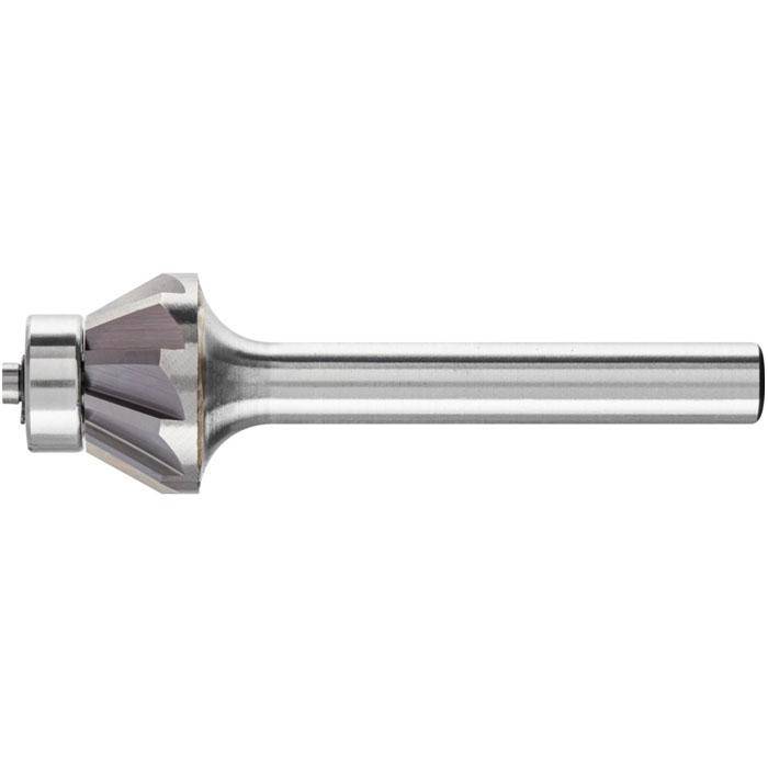 Frässtift - PFERD - Hartmetall - Schaft-Ø 6 mm - Kegelsenkform - 30° Fasenwinkel