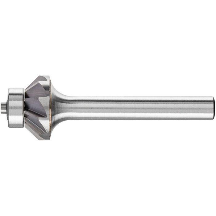 Frässtift - PFERD - Hartmetall - Schaft-Ø 6 mm - Kegelsenkform - 45° Fasenwinkel