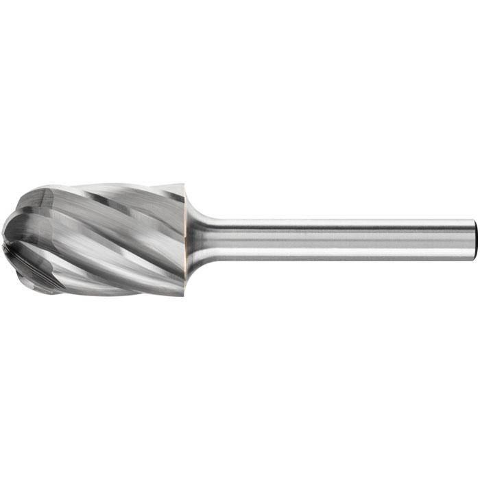 Frässtift - PFERD - Hartmetall - Schaft-Ø 6 mm - Walzenrundform - für Aluminium - Bezeichnung WRC 1625/6 - Gesamtlänge 65 mm - Frässtift-Ø x Lä