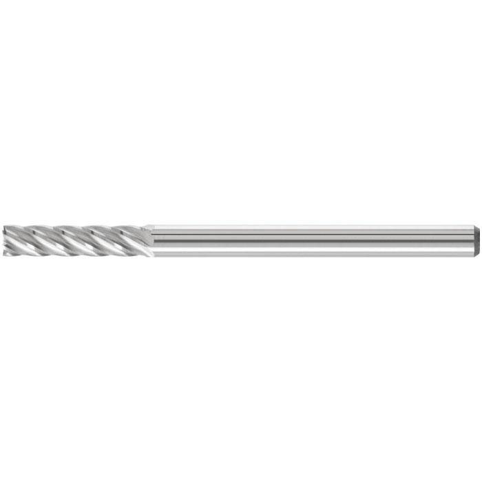 Frässtift - PFERD - Hartmetall - Schaft-Ø 3 mm - für INOX - mit Stirnverzahnung - Bezeichnung ZYAS 0313/3 INOX - Frässtift-Ø x Länge 3 x 13 mm