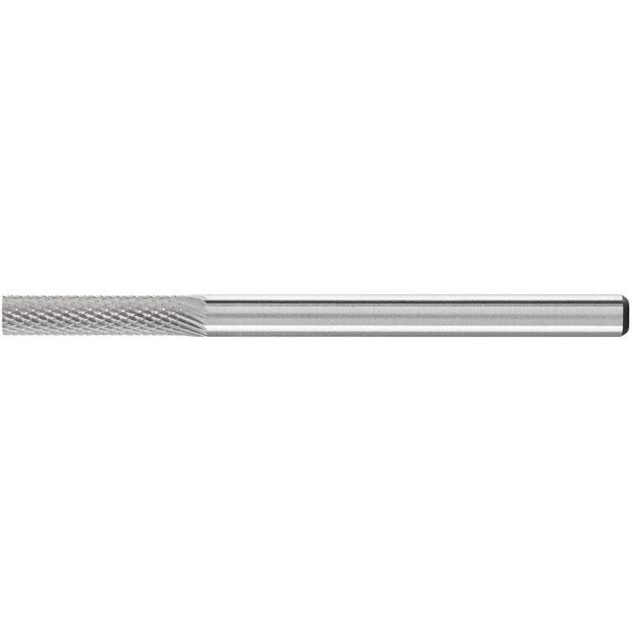 Frässtift "PFERD" - ohne Stirnverzahnung - ZYA 0313/3 - Schaftdurchmesser 3 mm - Frässtift-Ø x Länge d1 x l2 3 bis 13 mm - Gesamtlänge l1 43 mm -