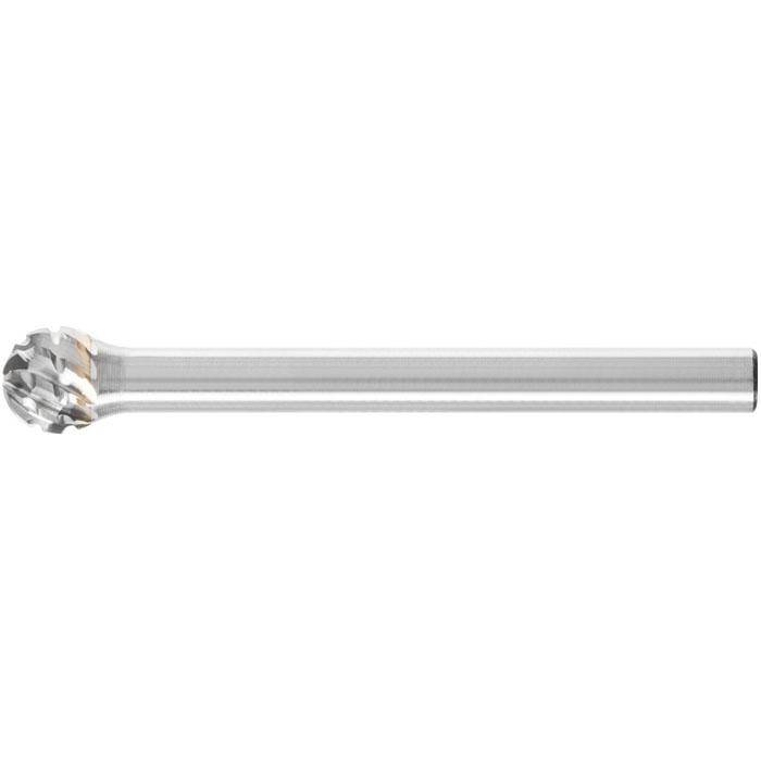 Frässtift - PFERD - Hartmetall - Schaft-Ø 3 mm - Kugelform - für Titan - Bezeichnung KUD 0504/3 TITANIUM - Durchmesser 5 mm - Gesamtlänge 35 mm -
