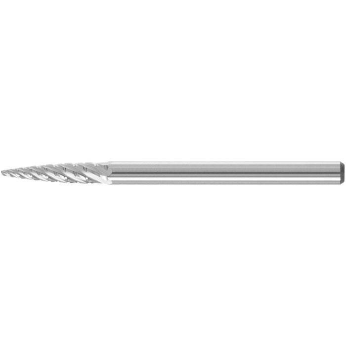 Frässtift - PFERD - Hartmetall - Schaft-Ø 3 mm - Spitzbogenform - für Titan - Bezeichnung SPG 0313/3 TITANIUM - Durchmesser 3 mm - Gesamtlänge 43