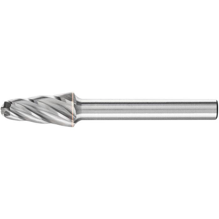 Frässtift - PFERD - Hartmetall - Schaft-Ø 6 - Rundkegelform - für Aluminium - Bezeichnung KEL 1020/6 - Frässtift-Ø x Länge 10 x 20 mm - Winkel 1