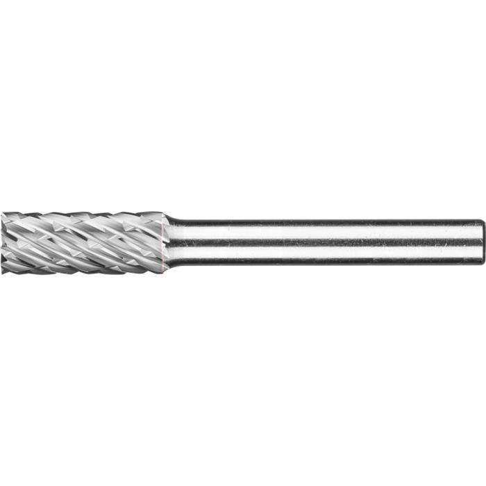 PFERD HM-Frässtift - Zylinderform ZYAS mit Stirnverzahnung - ALLROUND - Frässtift-Ø 8 mm - Schaft-Ø 6 mm