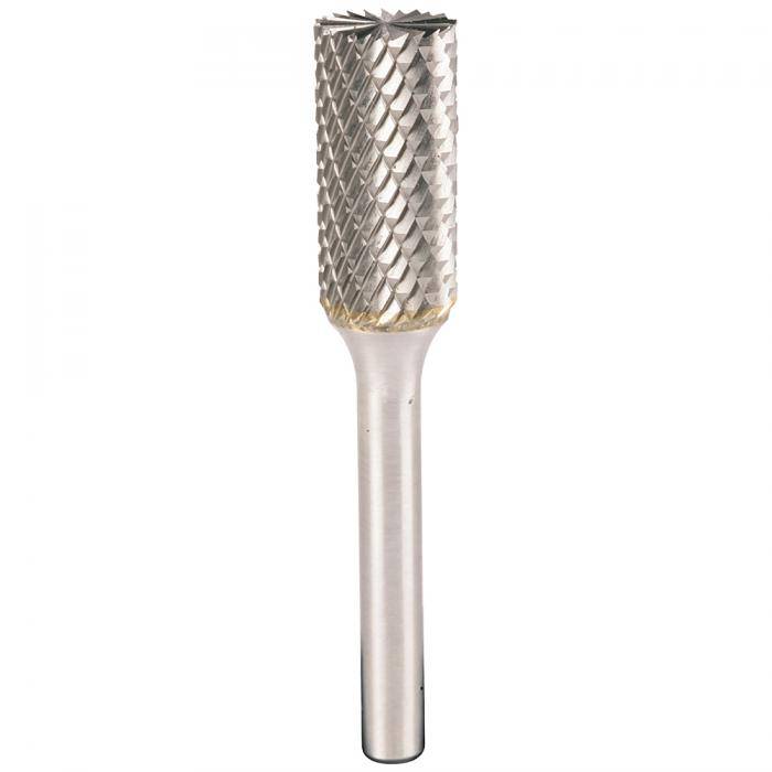 Hartmetallfräser HF 100 B - Durchmesser 6 mm - Höhe 18 mm - Zylindrisch mit Stirnverzahnung - VE 1 Stück - Preis per VE