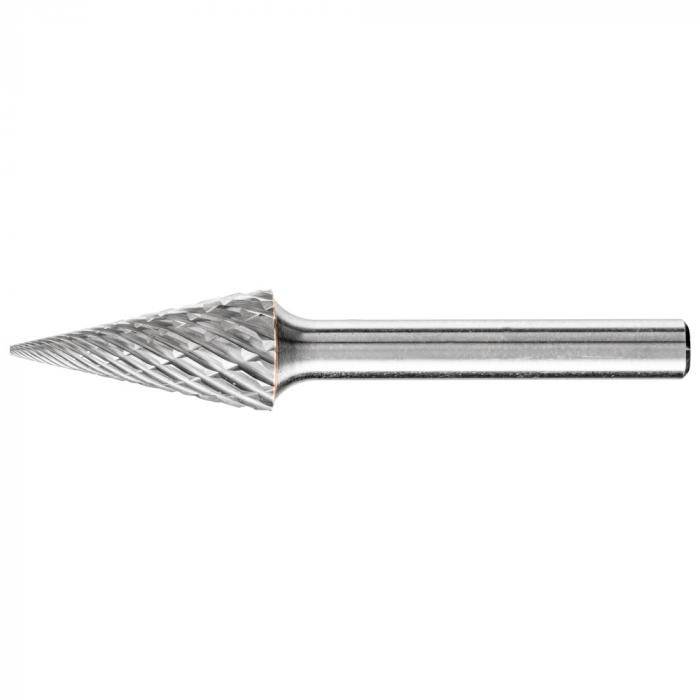PFERD HM-Frässtift - Spitzkegelform SKM - ALLROUND - Frässtift-Ø 12 mm - Schaft-Ø 6 mm