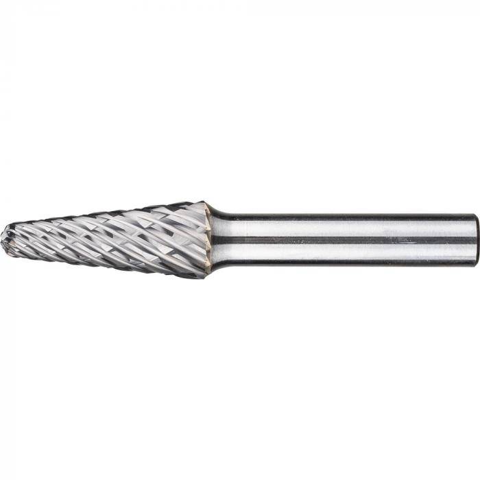 PFERD HM-Frässtift - Rundkegelform KEL - CAST - Außen-Ø 12 mm - Schaft-Ø 8 mm