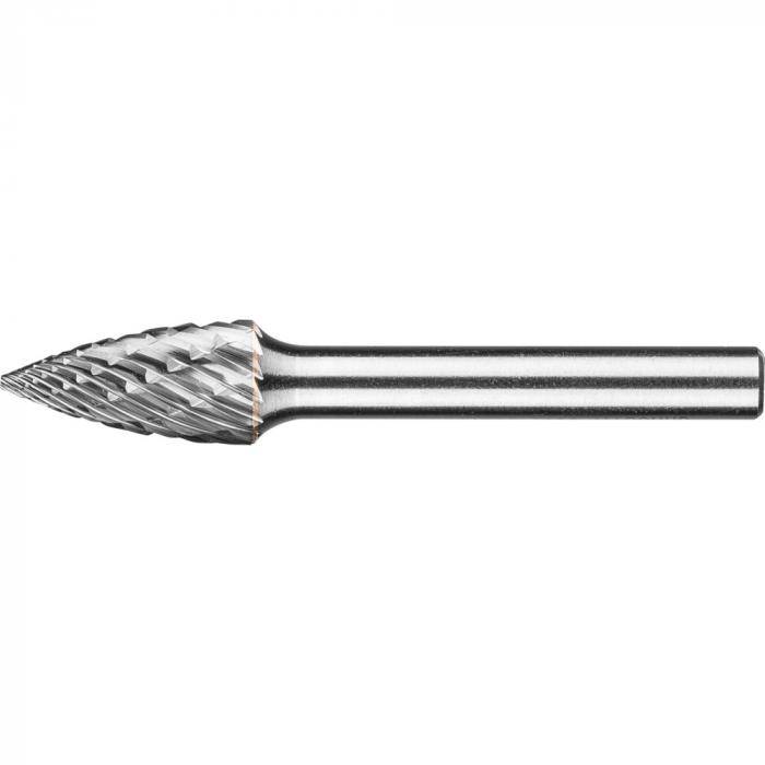 PFERD HM-Frässtift - Spitzbogenform SPG - ALLROUND - Frässtift-Ø 10 mm - Schaft-Ø 6 mm