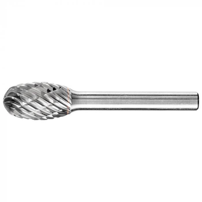 PFERD HM-Frässtift - Tropfenform TRE - ALLROUND - Frässtift-Ø 12 mm - Schaft-Ø 6 mm