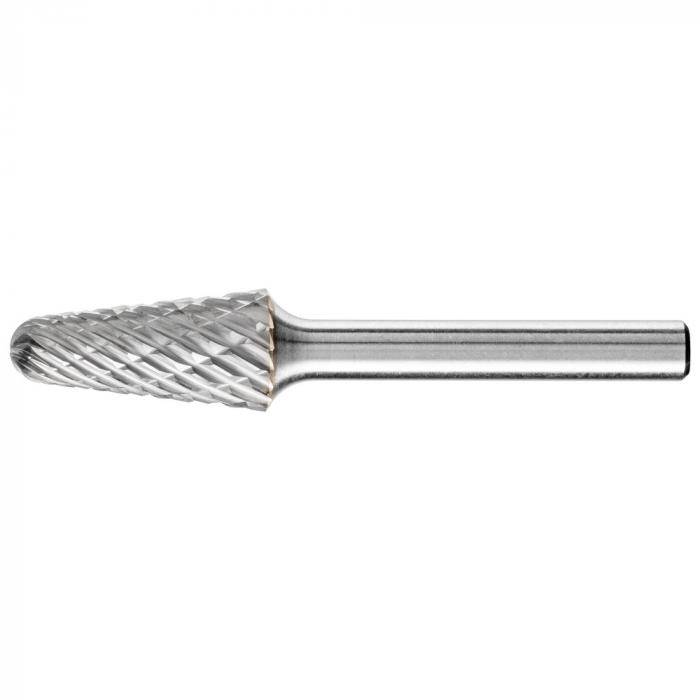PFERD HM-Frässtift - Rundkegelform KEL - ALLROUND - Frässtift-Ø 12 mm - Schaft-Ø 6 mm