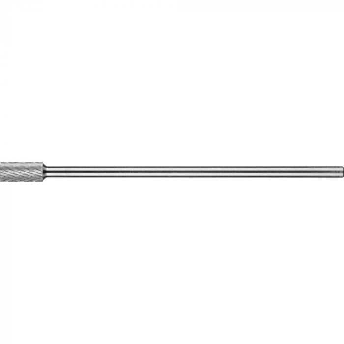 PFERD HM-Frässtift - ZYA ohne Stirnverzahnung - 3 PLUS - Frässtift-Ø 10 mm - Langschaft-Ø 6 mm - SL 150 mm