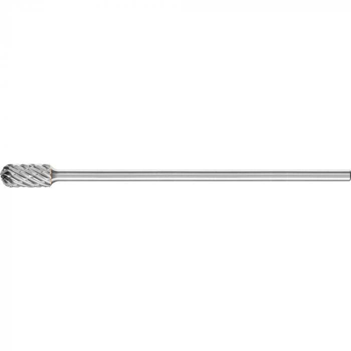 PFERD HM-Frässtift - Walzenrundform WRC - STEEL - Frässtift-Ø 12 mm - Schaft-Ø 6 mm - SL 150 mm